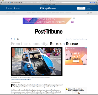 Post-Tribune: Retro on Roscoe